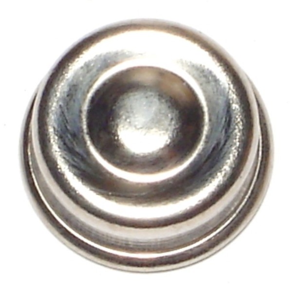 Midwest Fastener 7/16" Chrome Plated Steel Push Nuts 6PK 34144